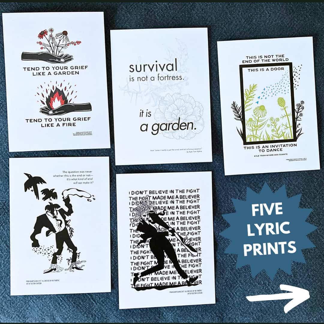 Kyle “Guante” Tran Myhre: Lyric Prints Bundle image 0
